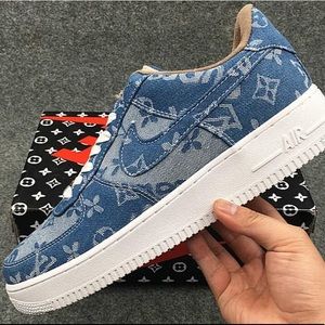 supreme lv nike air force 1